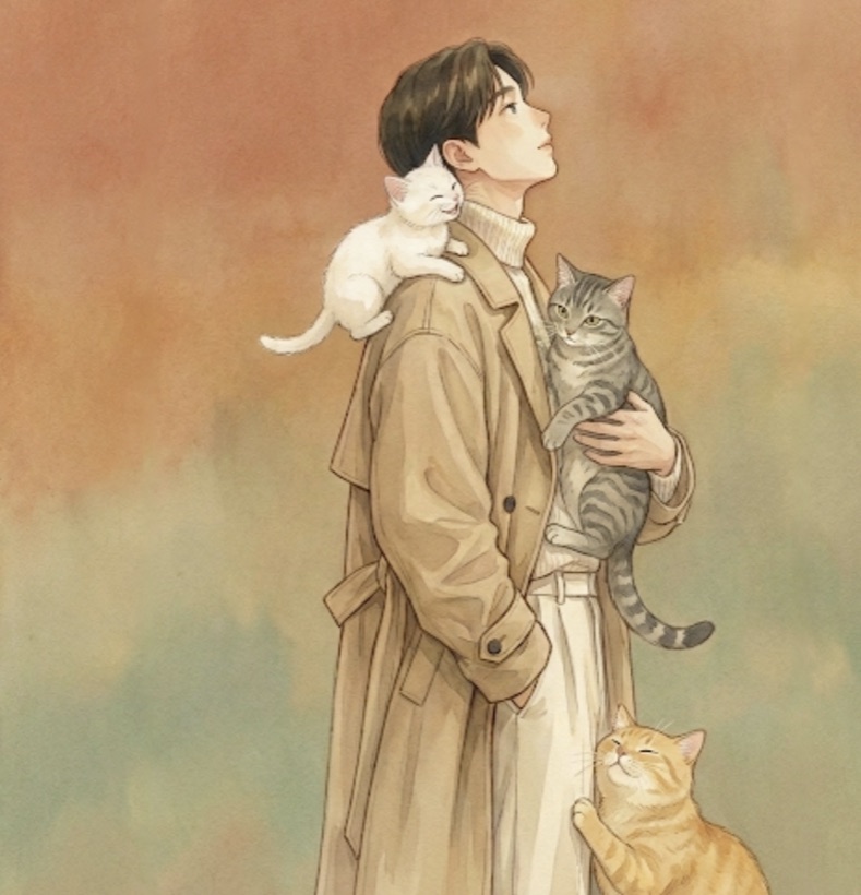 黒川龍飛のプロフィールイラスト